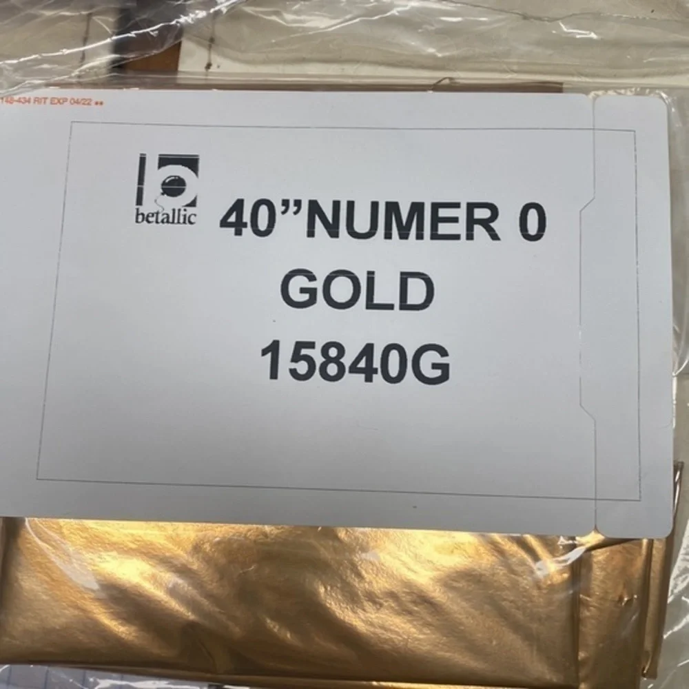 Mylar 40 “ helium balloons gold